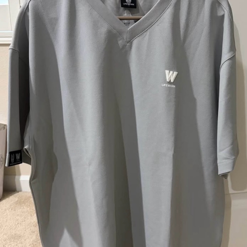 LifeWork Light Gray Men's Short Sleeve Tee